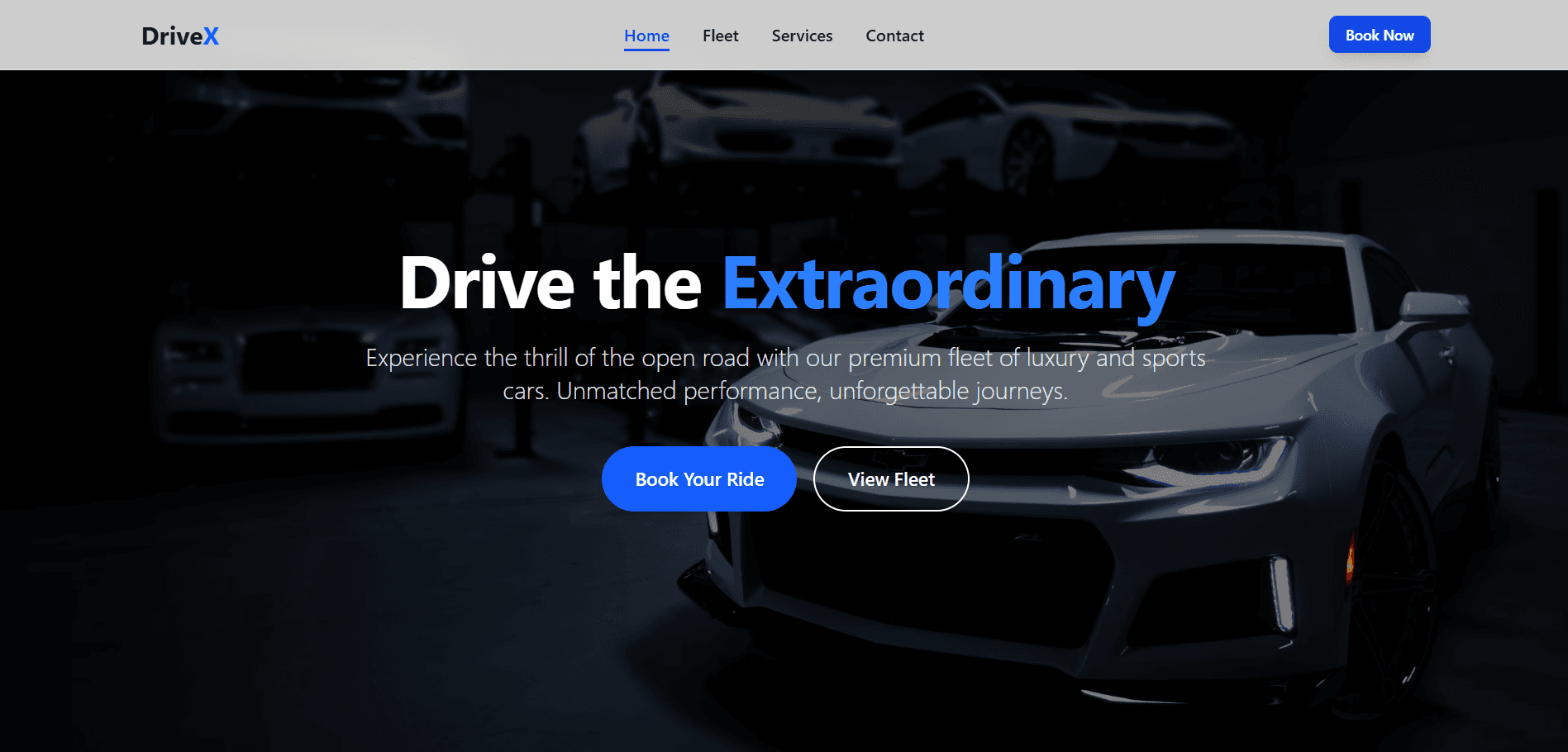 Drive X - Car Rental